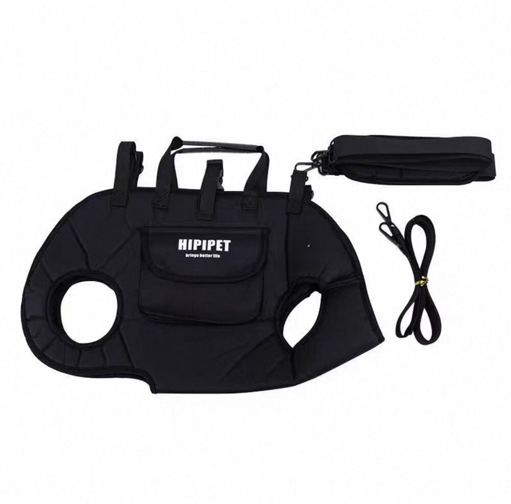 2-in-1 Pet Dog Cat Harness Carrier Leash Set Breathable Portable Bag